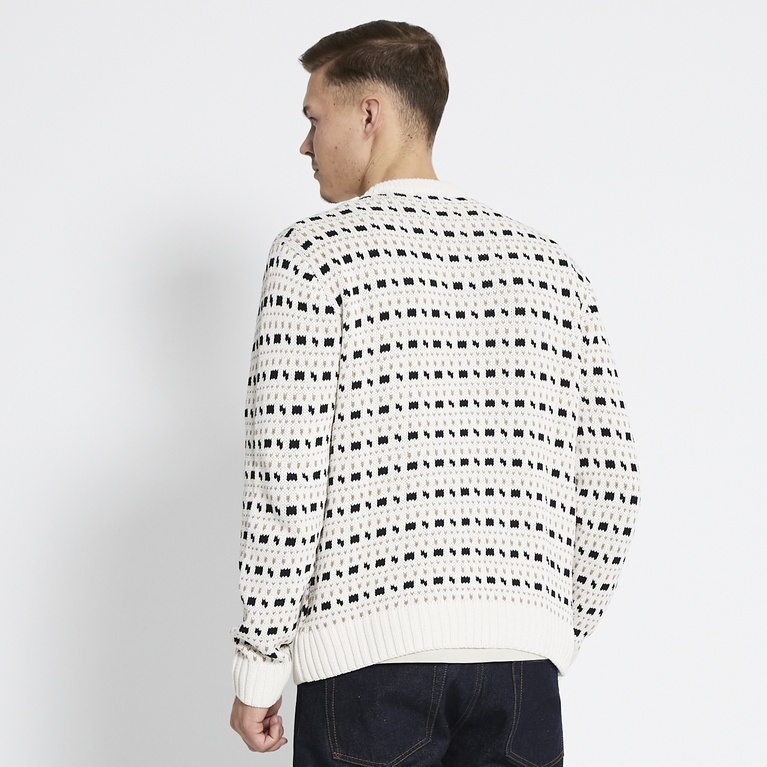 Pattern knit sweater "Felize"